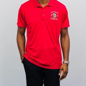 Kappa Alpha Psi Red Polo