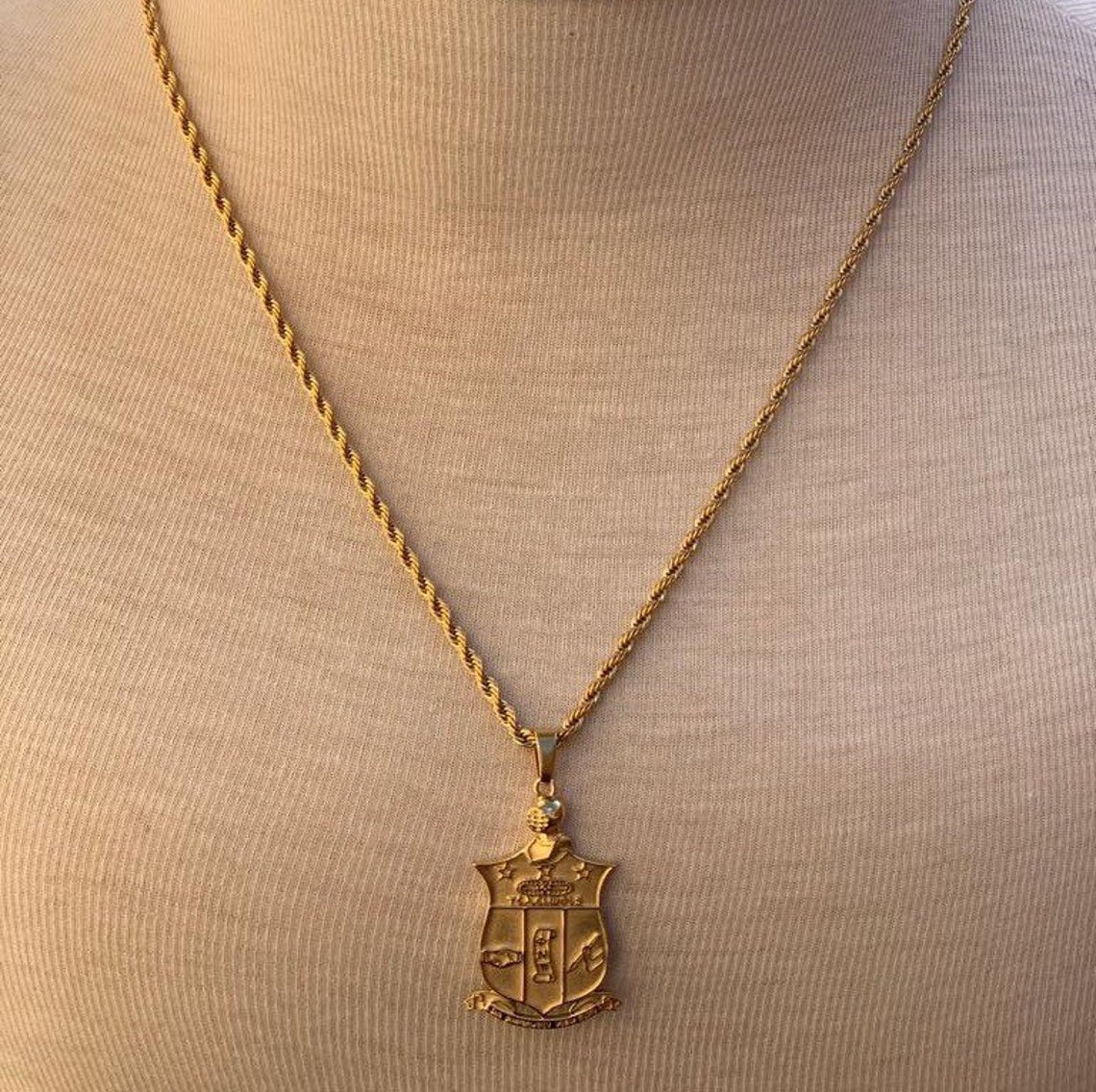 Kappa Alpha Psi Necklace Etsy
