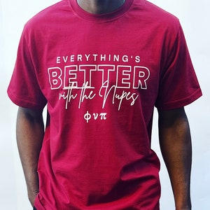 Kappa Alpha Psi Graphic T Shirt Crimson