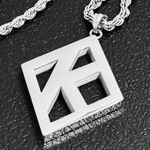Kappa Alpha Psi Floating K necklace