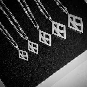 Kappa Alpha Psi Necklace / Jewelry Silver