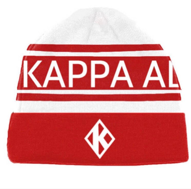 alpha kappa alpha hat and scarf set