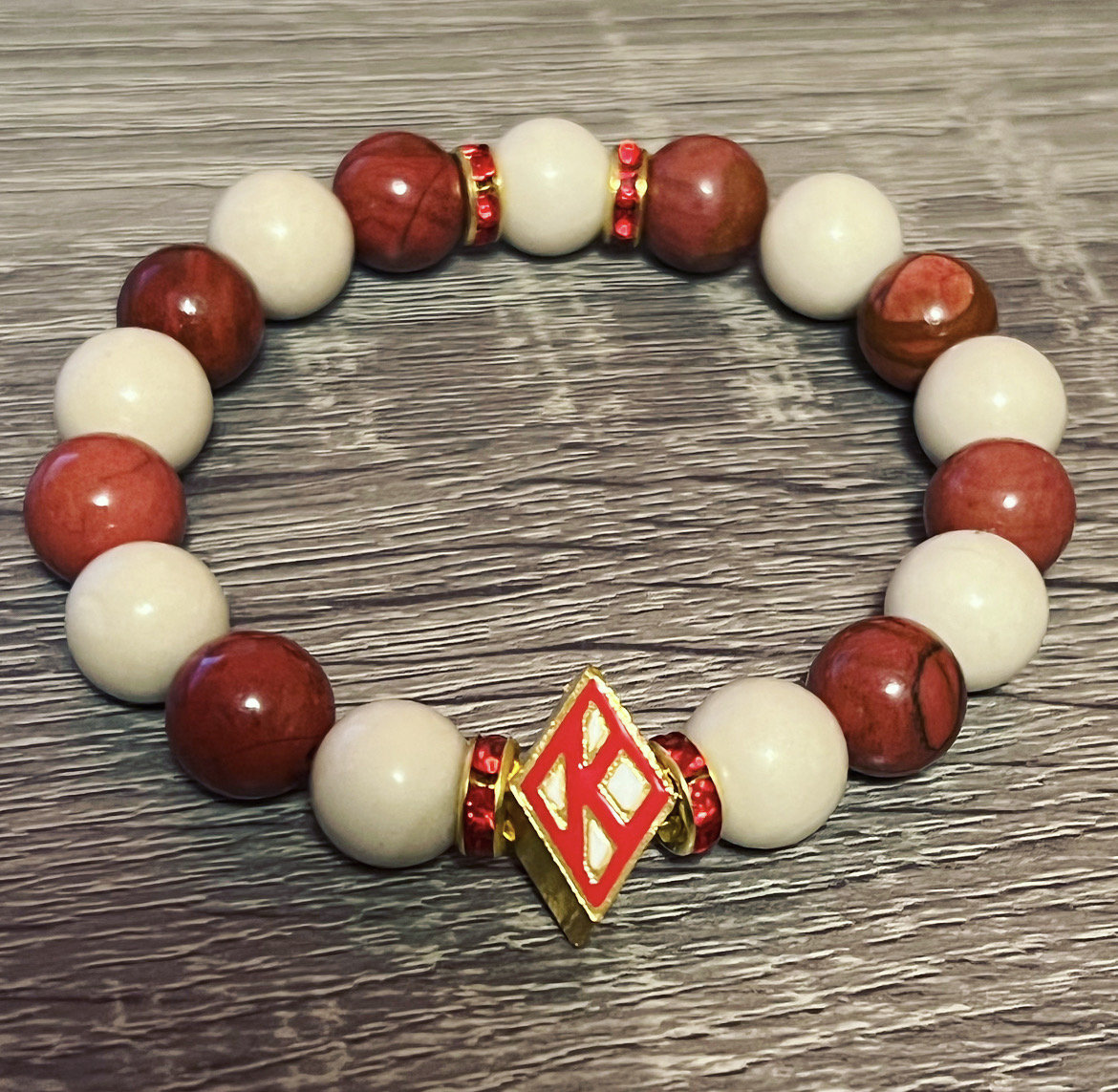 Kappa Alpha Psi Floating K Beaded Bracelet Etsy Ireland