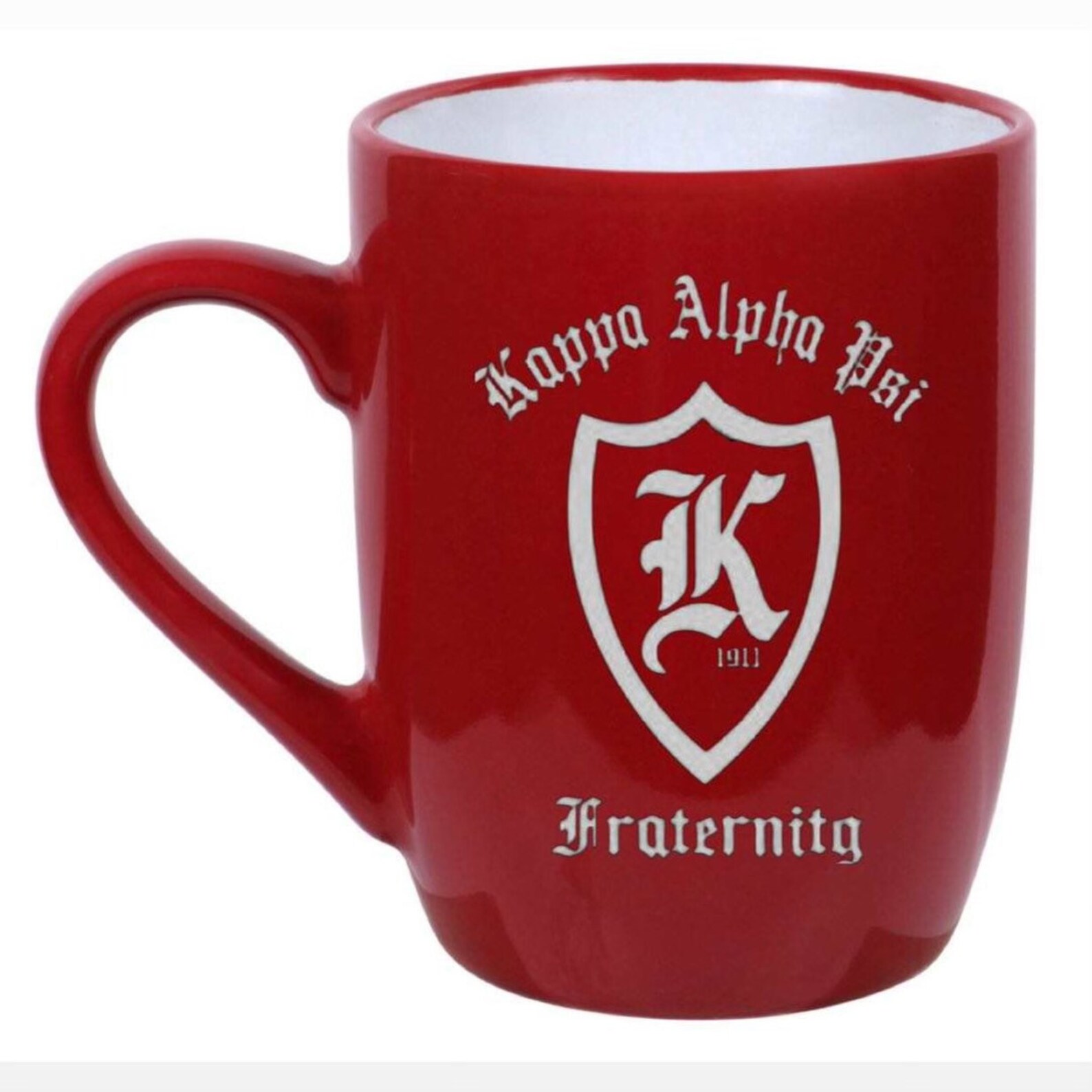 Greekgear Phi Kappa Sigma Mega Crest Coffee Mug White