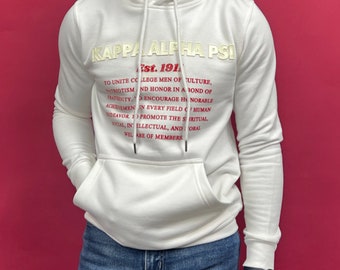 Kappa Alpha Psi crème exclusieve hoodie