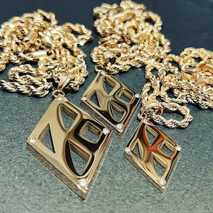 Kappa Alpha Psi Necklace/ Jewelry Gold