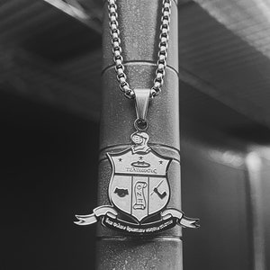 Kappa Alpha Psi Silver Necklace/ Jewelry