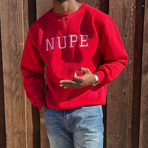 Kappa Alpha Psi Red Embroidery Sweater