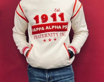 Kappa Alpha Psi Exclusive Cream & Red Hoodie