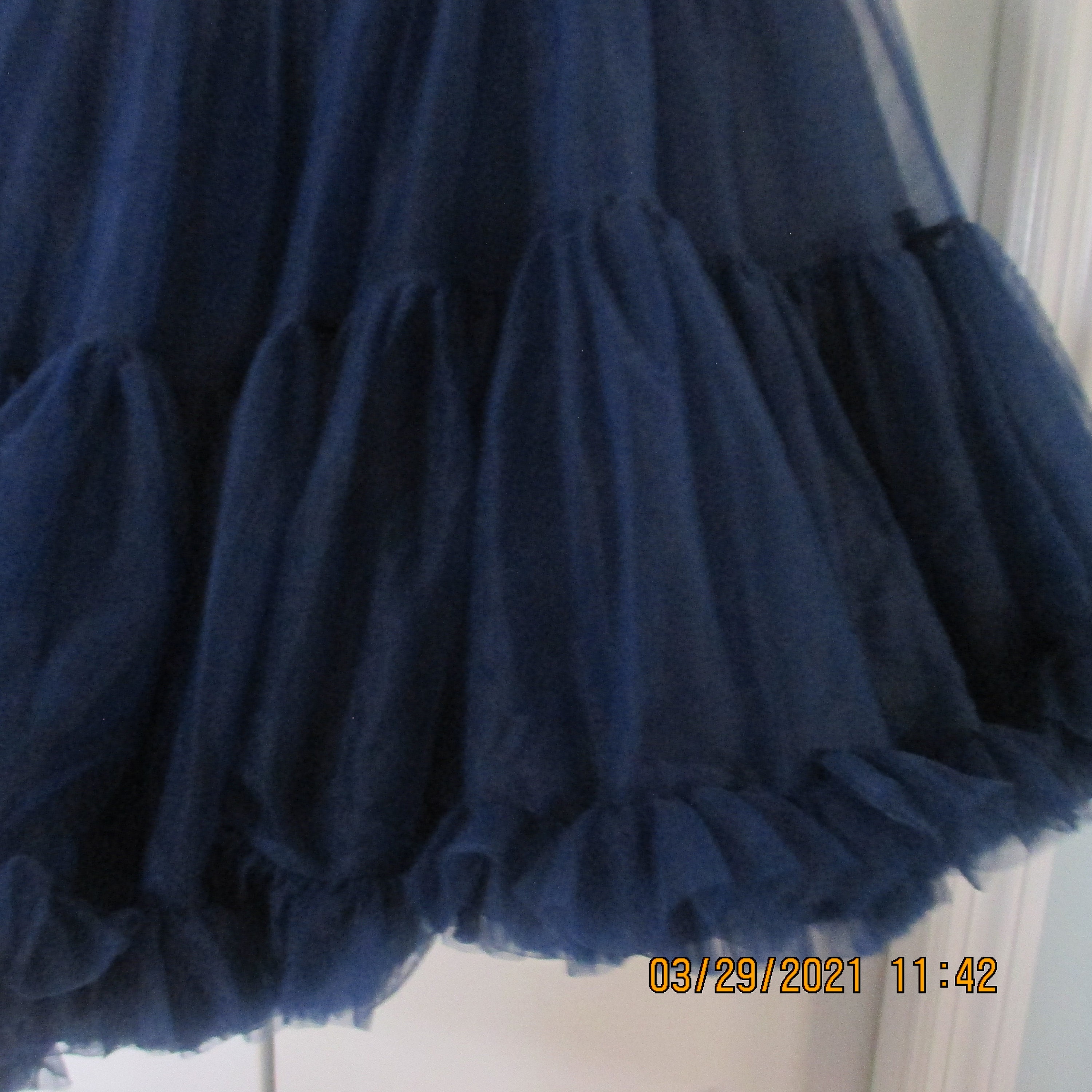 Square dance Petticoat 2 full layersnavy2021 or 22 Etsy