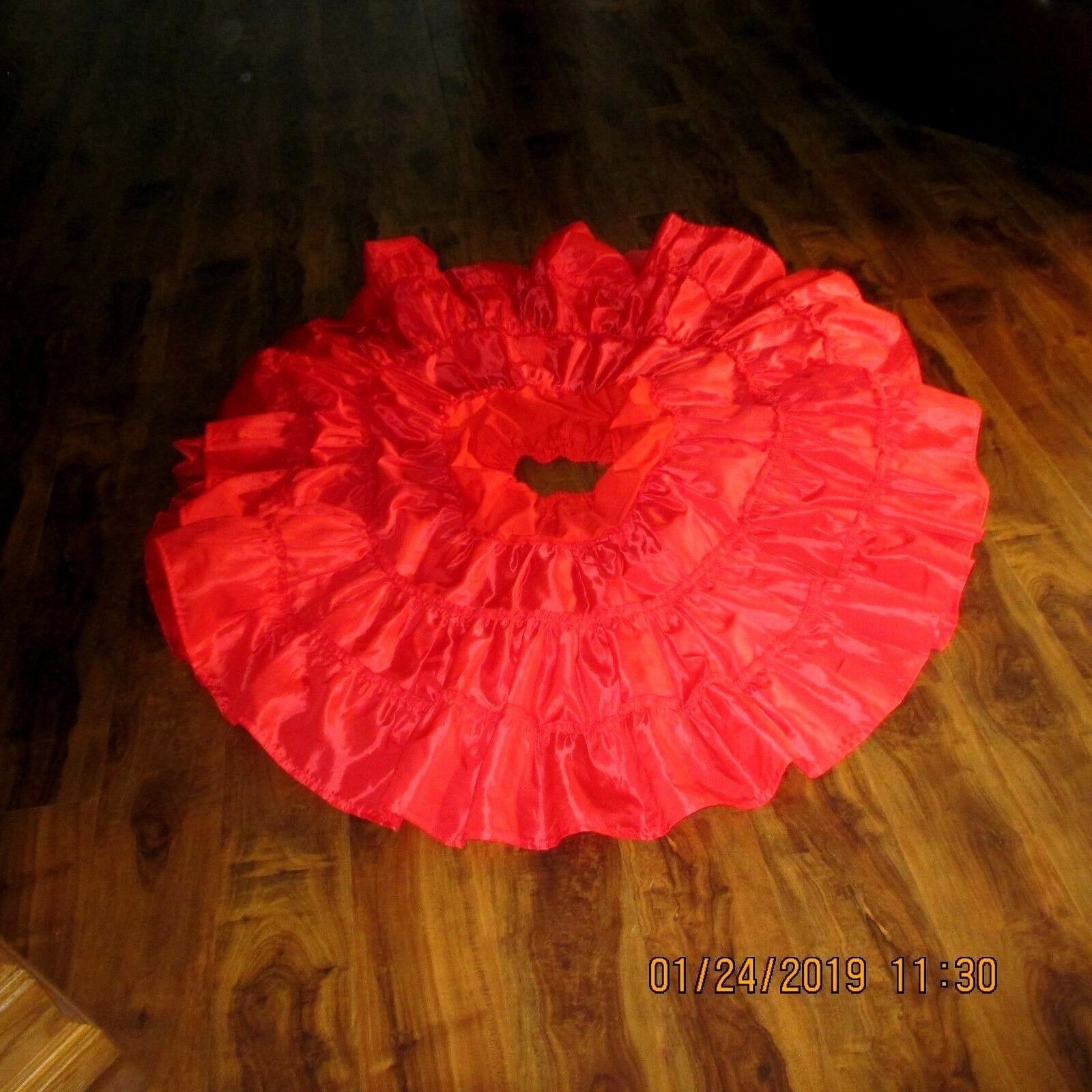 Square dance Petticoat 2 x full layers red 22 or 23 Etsy