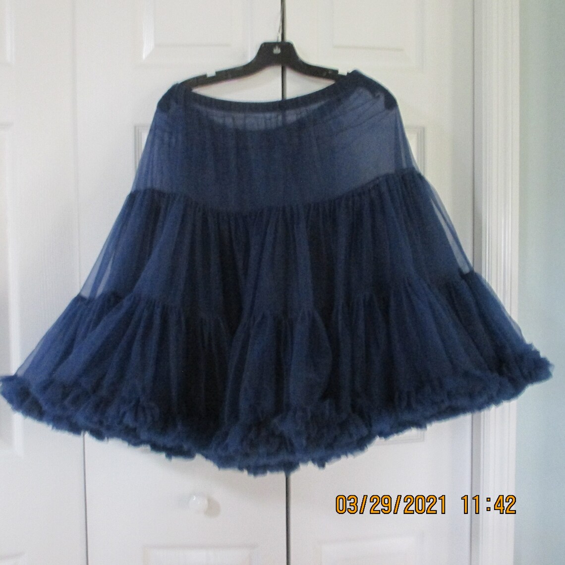 Square dance Petticoat 2 full layersnavy2021 or 22 Etsy