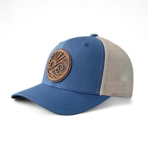 Endless Summer – Sun & Waves Wooden Patch Hat