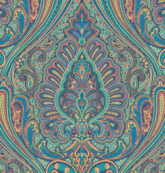 Paisley wallpaper deals