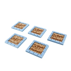 Tabletop Terrain Trapdoor | 28mm Fantasy Scenery for DnD, RPG and Wargaming