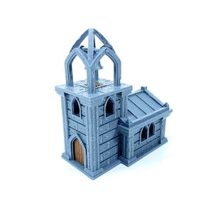 Tabletop Terrain Church | 28mm Fantasy Scenery for DnD, RPG and Wargaming