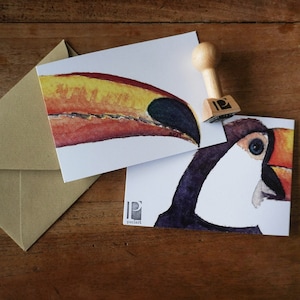 Toekan Kaart Aquarel