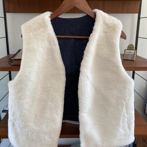 Gilet de berger fait main femme