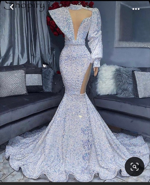 White anniversary clearance dress