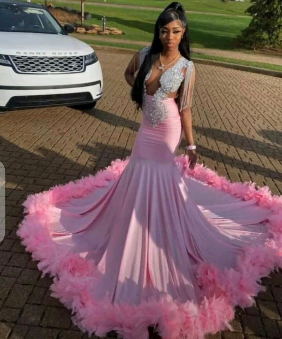 Althea gown - Pink