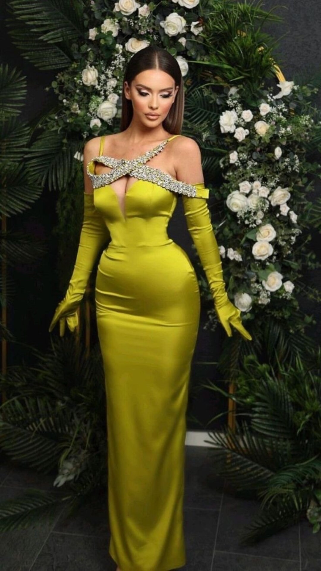 Lemon Green Ball Gown,prom Dress,lemon Green Wedding Dress,wedding ...