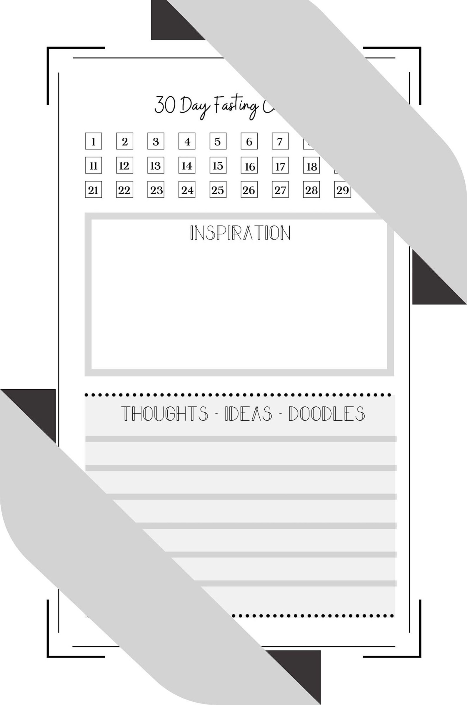 Intermittent Fasting Journal for Tracking Food, Exercise, and Weight ...