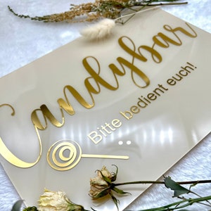 CANDYBAR acrylic sign | Shield | Acrylic | Wedding decoration | wedding | Photo | birthday | Photobox | Wedding decoration | Wedding details guest book