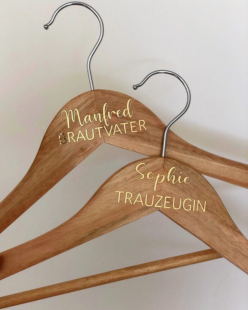 Personalisierte Kleiderbügel Hochzeit/ individuelles Geschenk Etsy