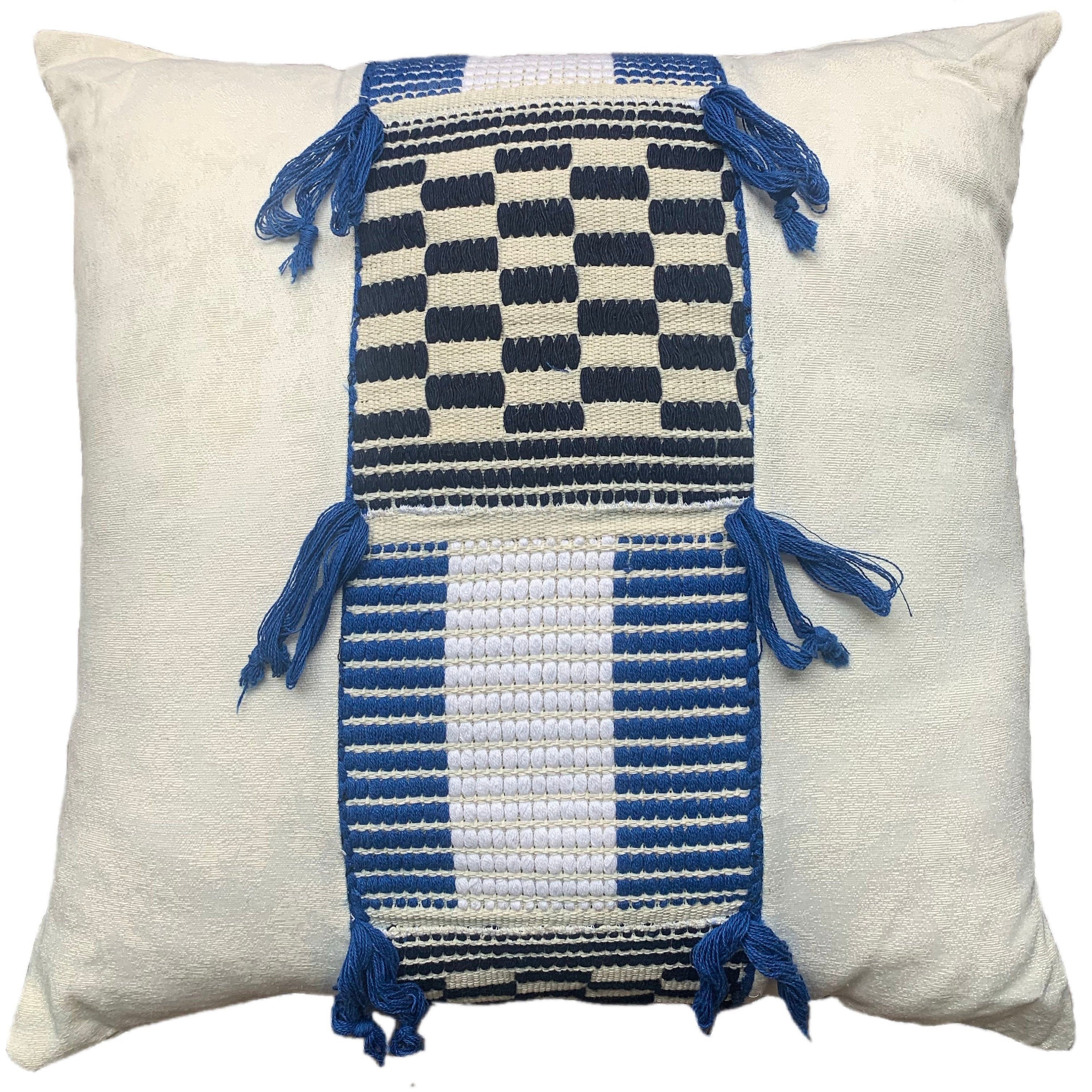 Housse de Coussin Annan Bleue