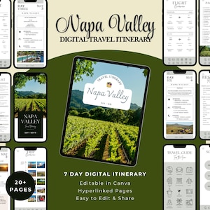 Napa Valley Trip Itinerary l Travel Guide Napa l Travel Planner l Travel Agent Guide to Napa l Girls Trip Bachelorette l Honeymoon Planner