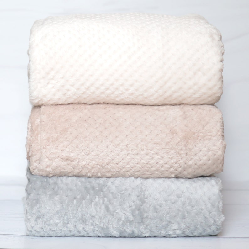 The SOFTEST Throw Blanket Best Blanket Farmhouse Throw Faux Fur Throw No shed blanket Nurse Gift Gift for her sympathy gift image 1