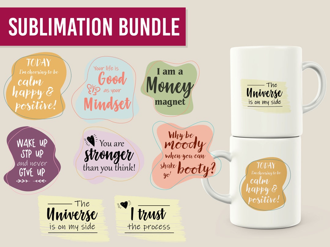 Coffee Cup Sublimation Design for Mug Digital Download Etsy