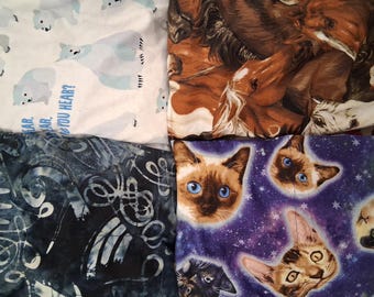 Weighted Baby or Lap Blankets: Polar Bear, Cats, Horses, Music Trauma