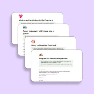 Email Template Scripts for Brand Designers | Client Communication ...