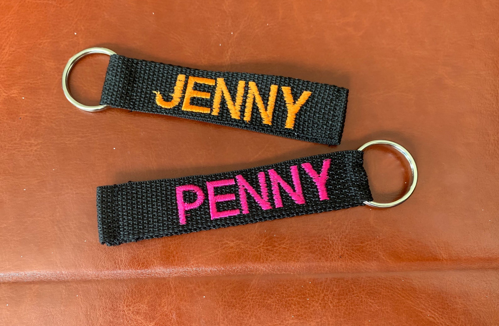 Personalized Key Tag Chain / Zipper Pull / Key Ring/ Lanyards Etsy