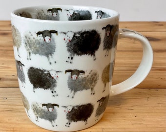 S04 Cheviot Sheep Personalised Ceramic Mug Perfect Gift. S04 Cheviot Sheep Personalised Ceramic Mug Perfect Gift.