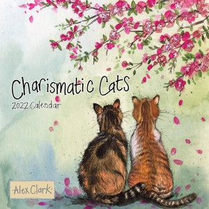 Clarks Christmas Kids 2022 Charismatic Cats 2022 Calendar By Alex Clark | Etsy Australia