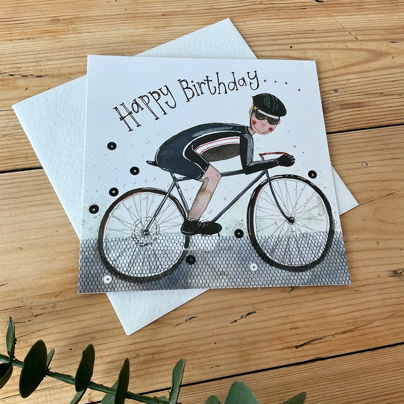 S273 Joyeux Anniversaire Cycliste Etsy S273 Joyeux Anniversaire Cycliste Etsy