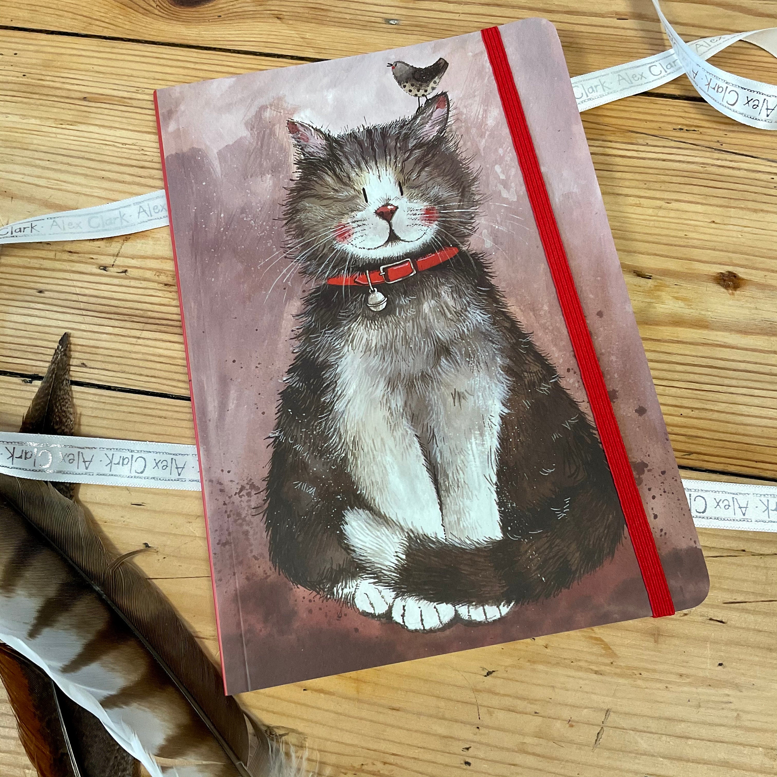 Large Chunky Notebook Klaus the Cat Alex Clark | Etsy