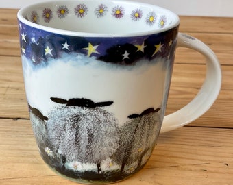 S04 Cheviot Sheep Personalised Ceramic Mug Perfect Gift. S04 Cheviot Sheep Personalised Ceramic Mug Perfect Gift.