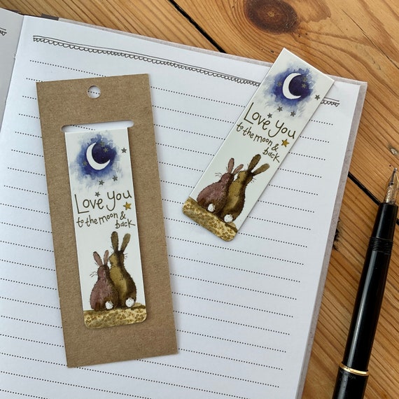 Bookmark - I Love You to the Moon and Back Bookmark - I Love You to the Moon and Back