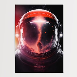 Art mural, affiche de peinture d'astronaute, art mural de l'espace, photo d'astronaute, chambre de Space Boys, affiche d'astronomie, affiche de lune, art mural imprimable