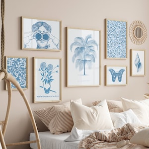 Sea Gallery | Set of 30 Prints | Coastal Wall Art Nautical Decor Boho Beach Gallery Large Eclectic Gallery Instant Digital Download
