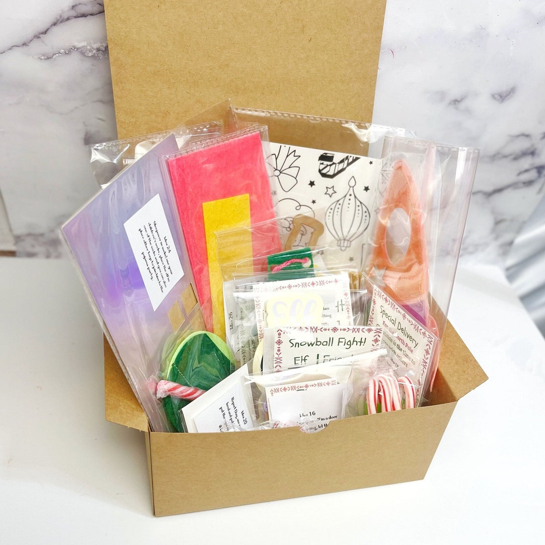 Elf Kit 24 Day Elf Kit Toddler Elf Mischief Kits Elf Props