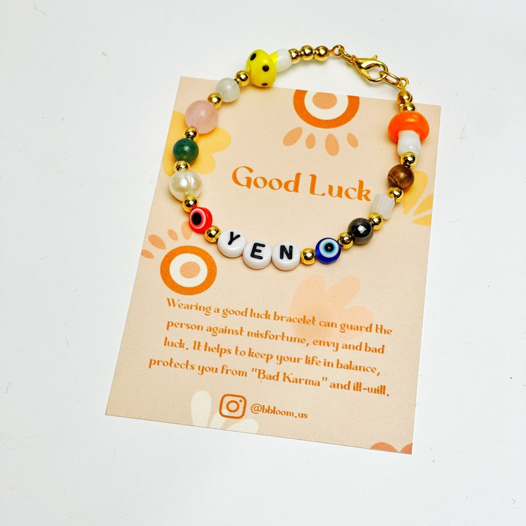 Personalized Good Luck Bracelets for Women Prosperity Etsy