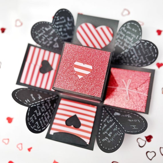 Valentine's Day Explosion Box, Projects