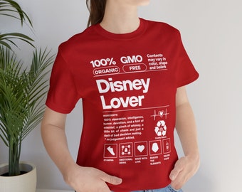 Disney Lover Short Sleeve Tee