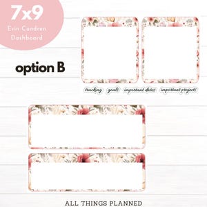 7 x 9 juin (fleurs estivales) NOUVEAUX stickers CE pour tableau de bord | Stickers agenda