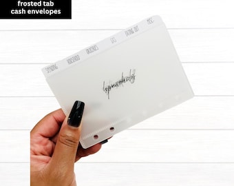 Enveloppes pour caisses A7 à onglet (lot de 6) | Toutes les choses prévuesBoutique
