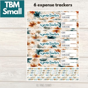 TBM Small BBP / Septiembre (Otoño de ensueño) Rastreador de gastos / The Budget Mom